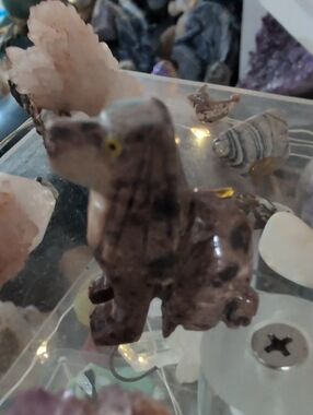 Cute Dog Jasper Stone Character (Story Crystal)